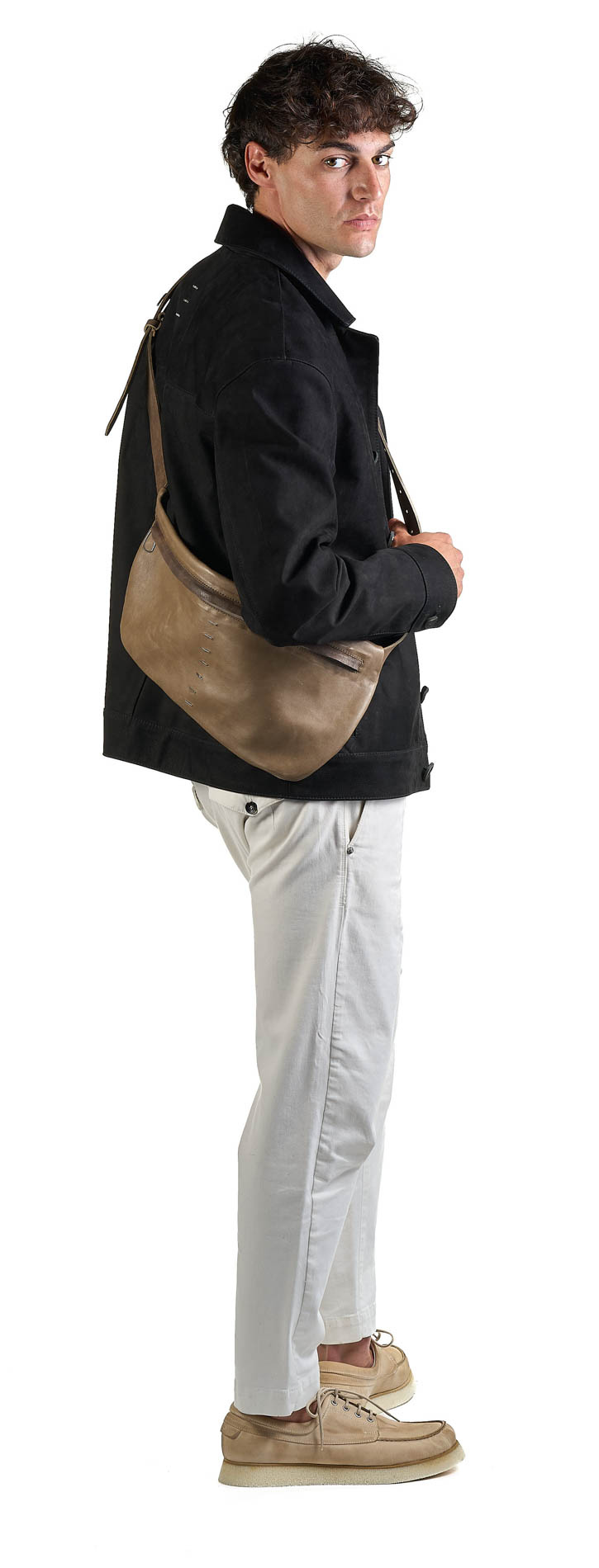 daniele basta leather and silver bags - WEARING